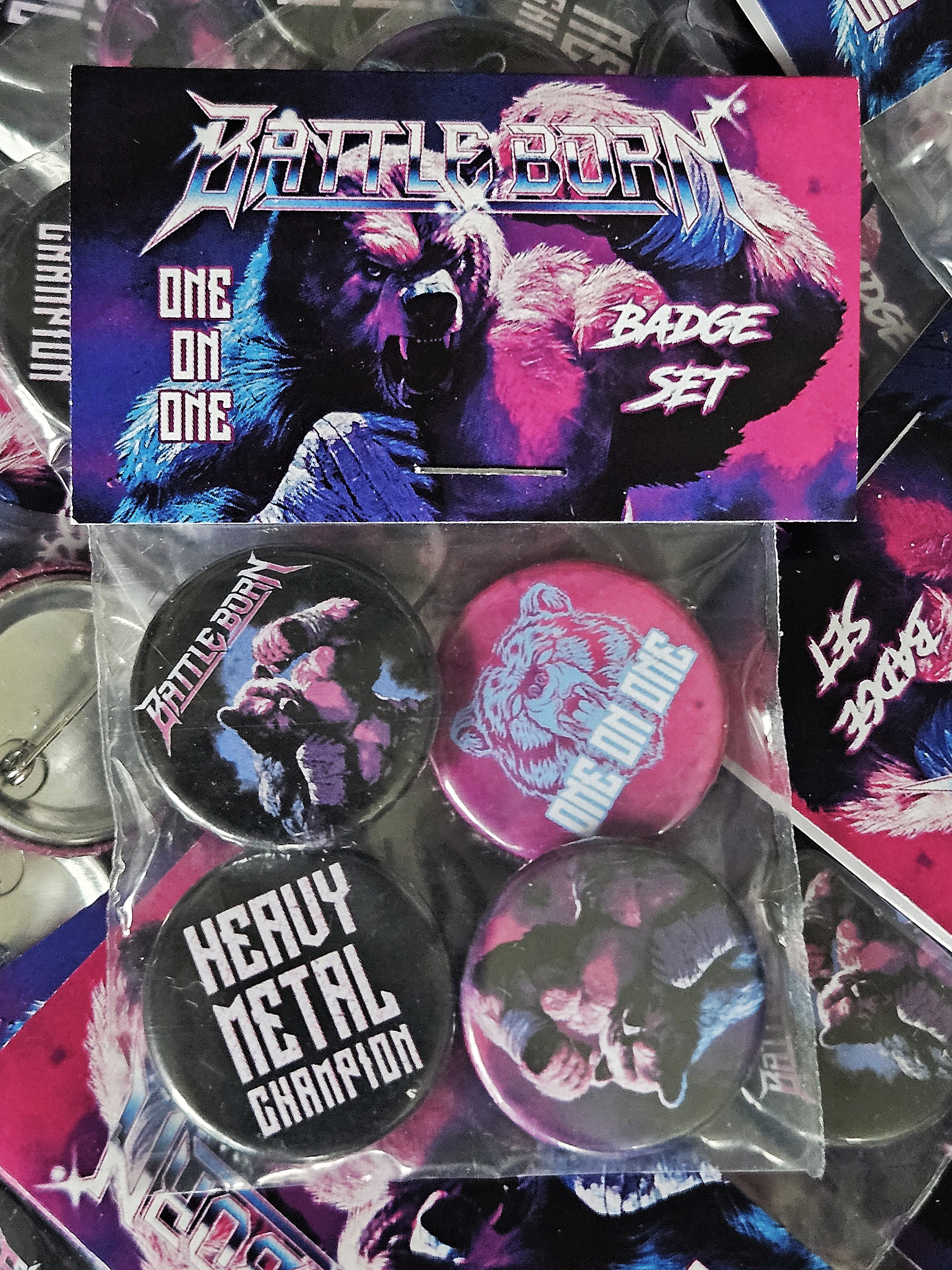 "One on One" Badge Set