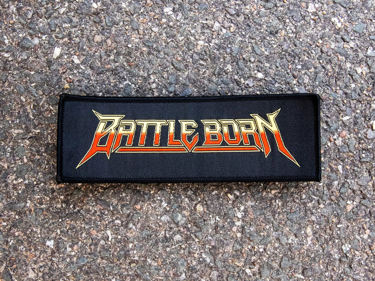 "Battle Born" Patch (Yellow and Red)