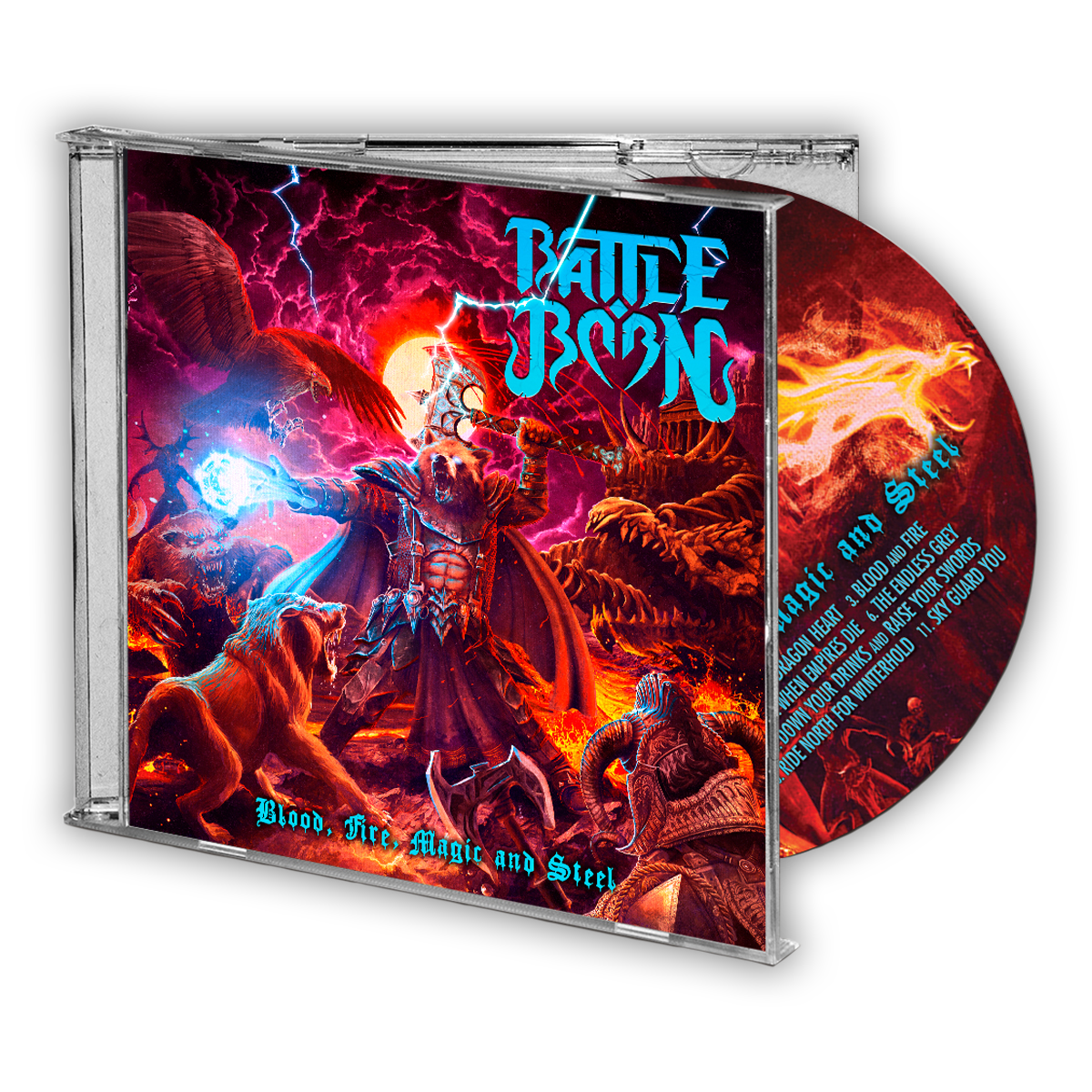 Blood, Fire, Magic and Steel - CD – Battle Born